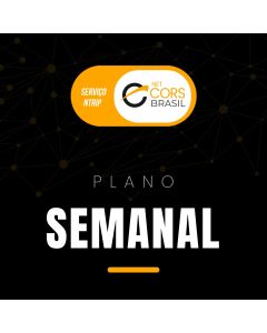 Servi&ccedil;o de Corre&ccedil;&atilde;o RTK NTRIP NetCors - Plano Semanal